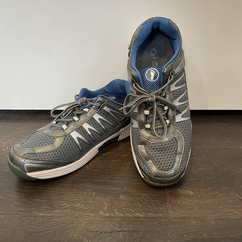Orthofeet Sprint Orthotic Athletic Sneaker Mens Sz 13 Extra Wide Walking Shoes